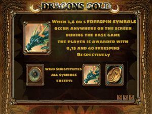 Dragons Gold paytable3