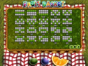 Fruit Basket paytable2