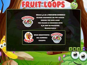 Fruit Loops paytable2